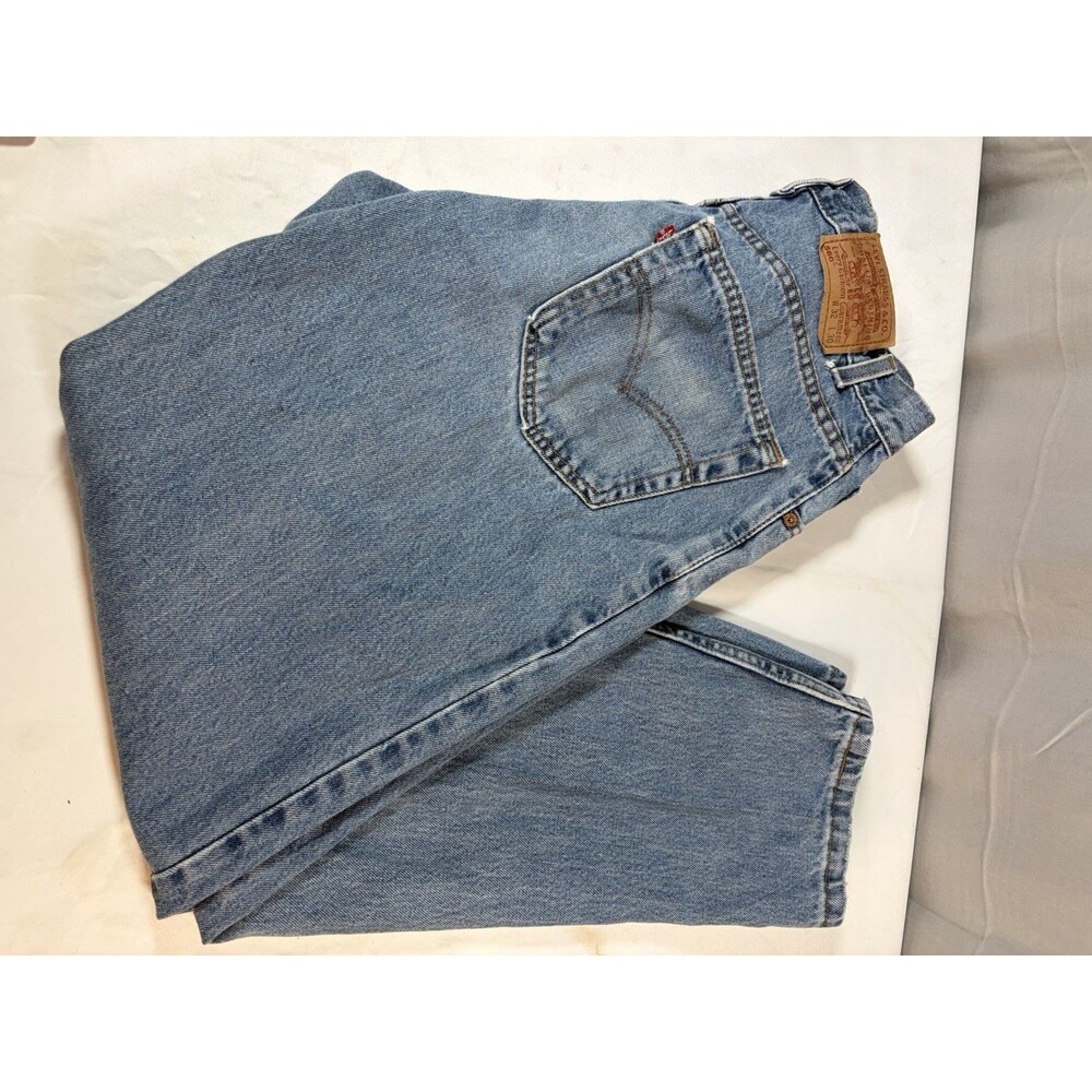 Levi's 560 Loose Fit Medium Blue 100% Cotton Denim Jeans Men’s 32-30